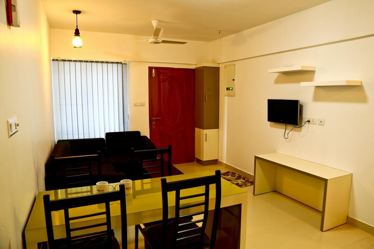 Traven Homes Infopark Kakkanad Corporate Suit Rooms Kochi Exteriör bild